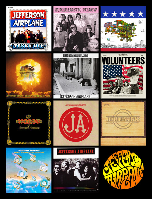 JEFFERSON AIRPLANE-DISCOGRAPHY